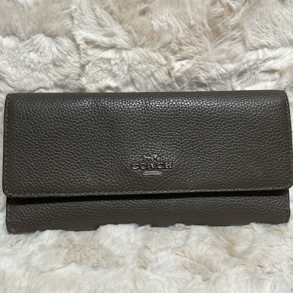 Coach Tri Fold Wallet